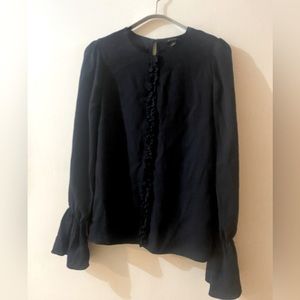 Ann Taylor Navy Blue/ Dark Blue blouse